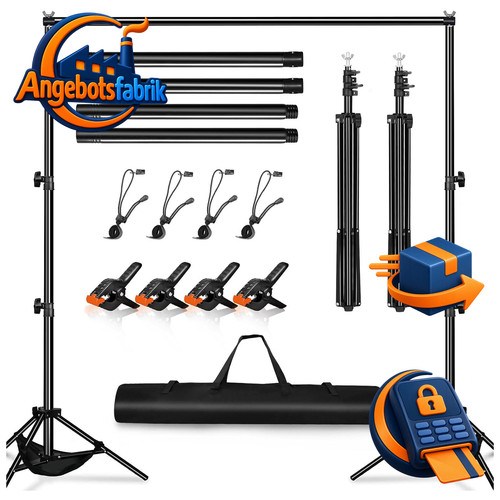 Fotohintergrund ständer set - fotohintergrund,